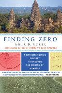 Cover of Finding Zero. 
