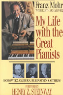 Cover of My Life with the Great Pianists. 