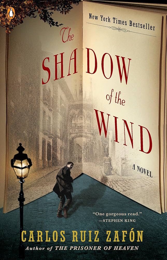 The Shadow of the Wind by Carlos Ruiz Zafón