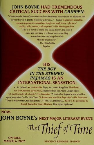 The Thief of Time by John Boyne
