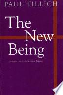Cover of The New Being. 