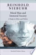 Cover of Moral Man and Immoral Society. 