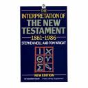 Cover of The Interpretation of the New Testament, 1861-1986. 