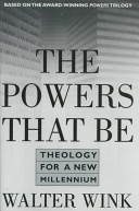 Cover of The Powers That Be: Theology for a New Millennium. 